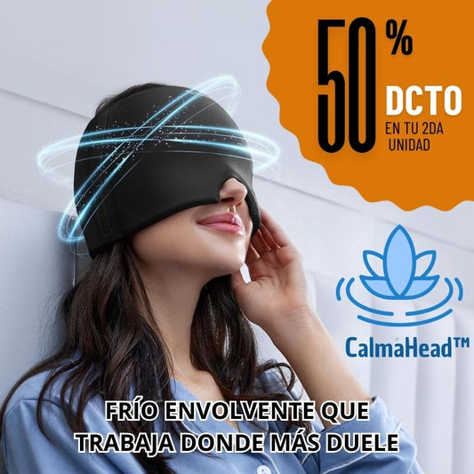 Gorro de Gel CalmaHead™ - Alivia Migrañas