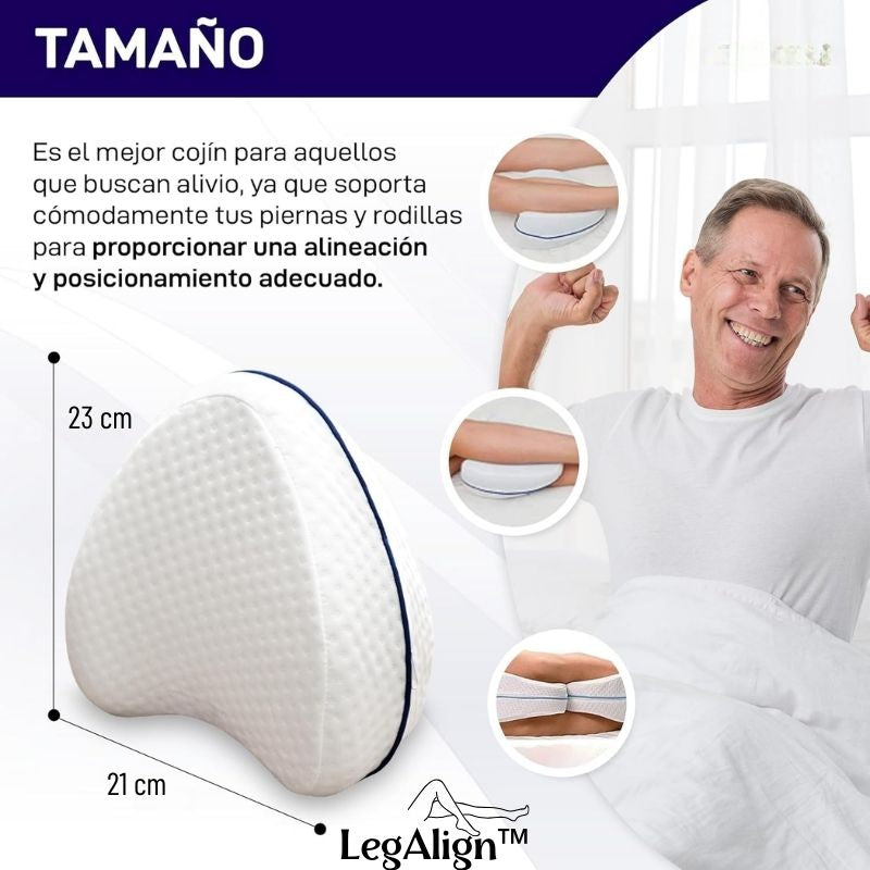 Almohada Ortopedica LegAlign™ Para Piernas