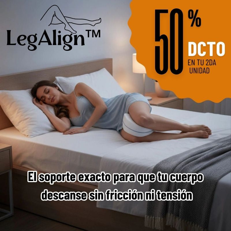 Almohada Ortopedica LegAlign™ Para Piernas