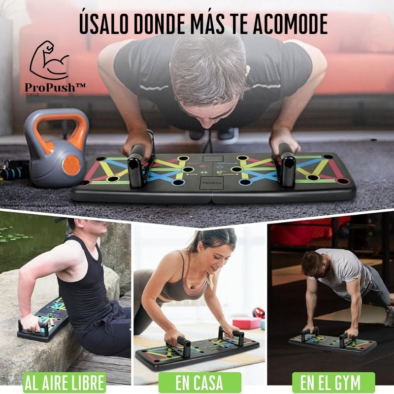Tabla ProPush™ para Flexiones y Entreno en Casa